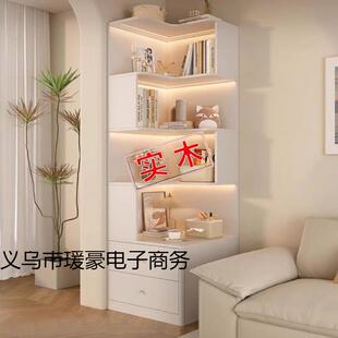木转角柜墙角置物架角墙三821角书实架客厅靠边收纳储物柜90度拐