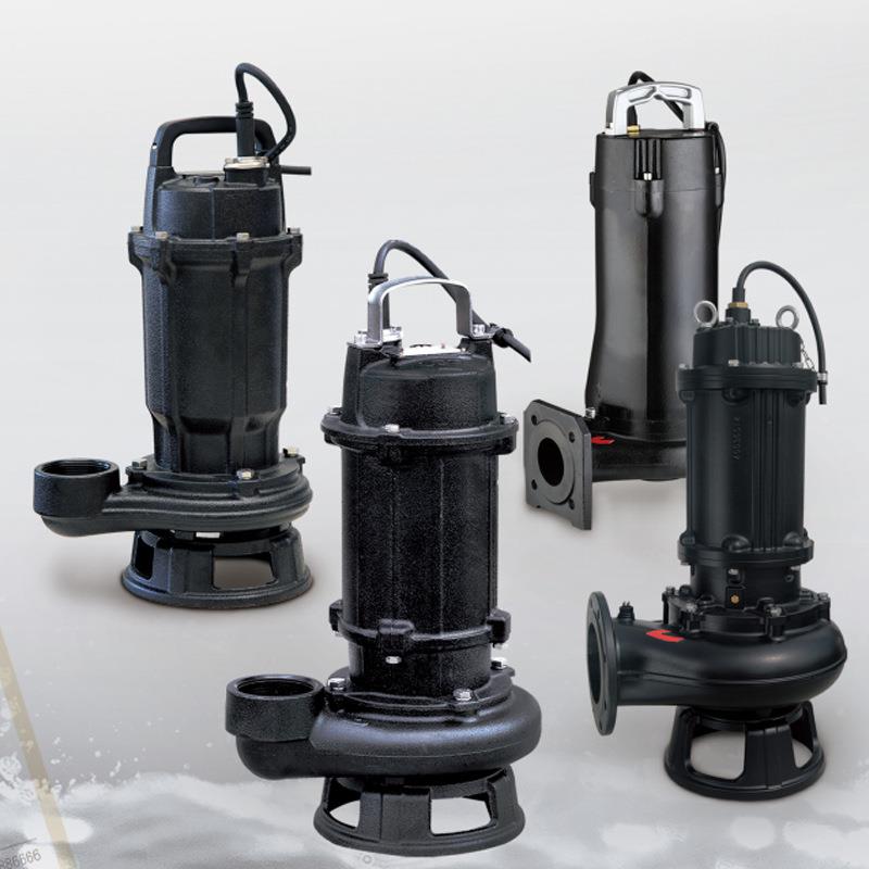LO利欧0WQE式15-10-1.1T潜水排污213泵立无堵5塞污水污物潜水电泵