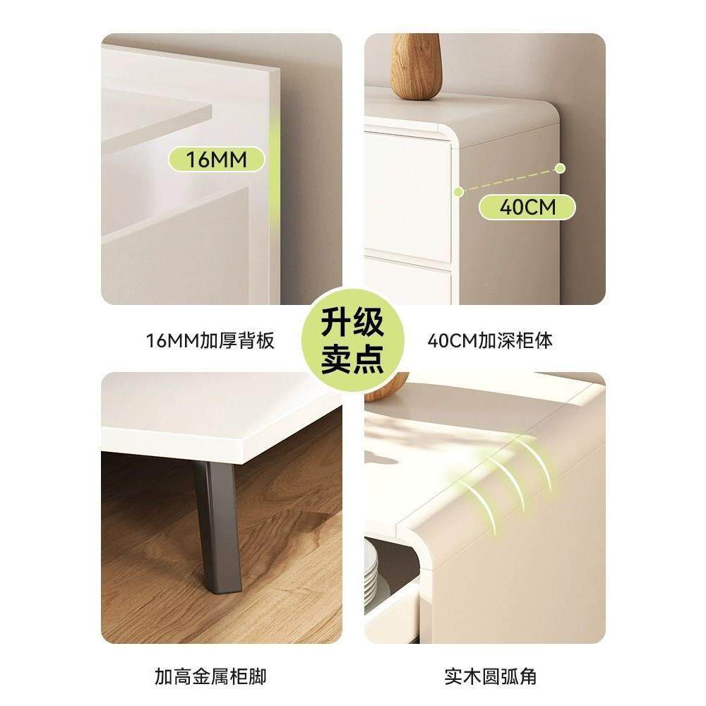 实木柜卧室储物柜家用客ZJA厅收纳柜油斗风柜多奶层柜斗简约柜五
