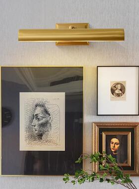 全铜妆前灯法式美式复古浴镜室生间梳台壁灯镜画灯油卫画92718灯