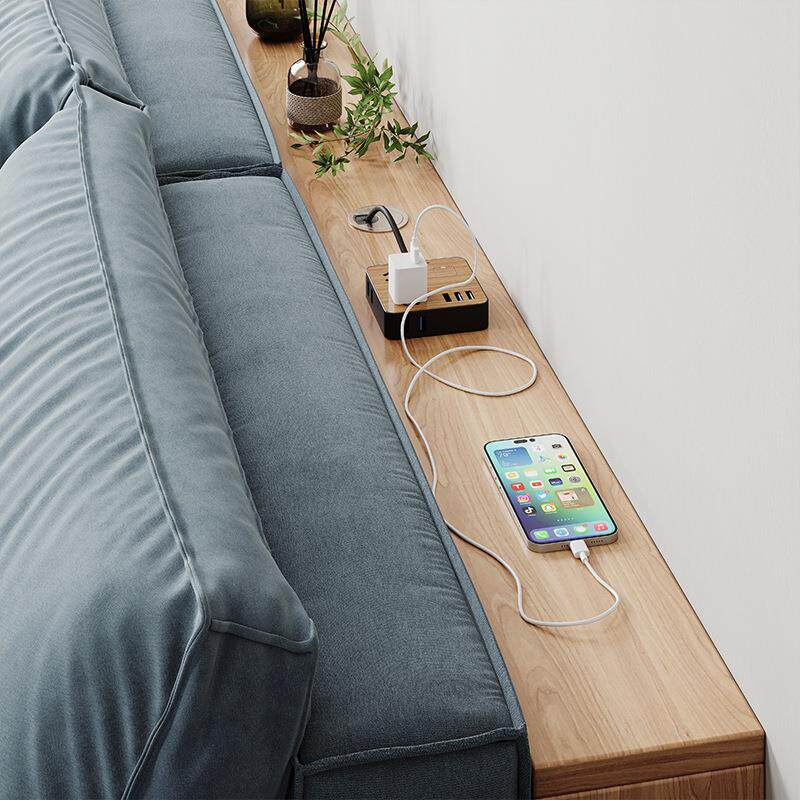 全实沙EF10后置木物架靠墙客收纳发卧室床头尾空间利用缝隙长条厅