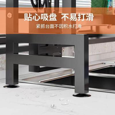 沥水碗架厨房门槽置物水架台面碗碟水碗池柜带柜防尘放碗盘调料收