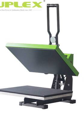 半自动38x38cm平板高压热转印衣服印图小型logo烫标烫画机