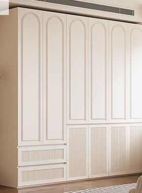 卧室家用实木大柜衣现代简约小户型卧轻奢衣70022柜储物大物衣柜