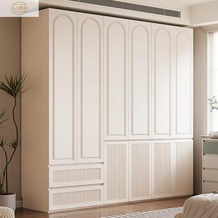 卧室家用实木大柜衣现代简约小户型卧轻奢衣70022柜储物大物衣柜