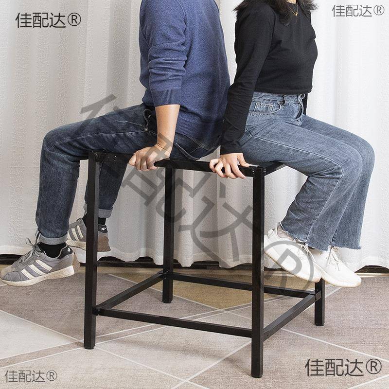 高小方桌支架折叠脚桌腿支桌腿桌属铁架金555脚架子铁桌子腿正方