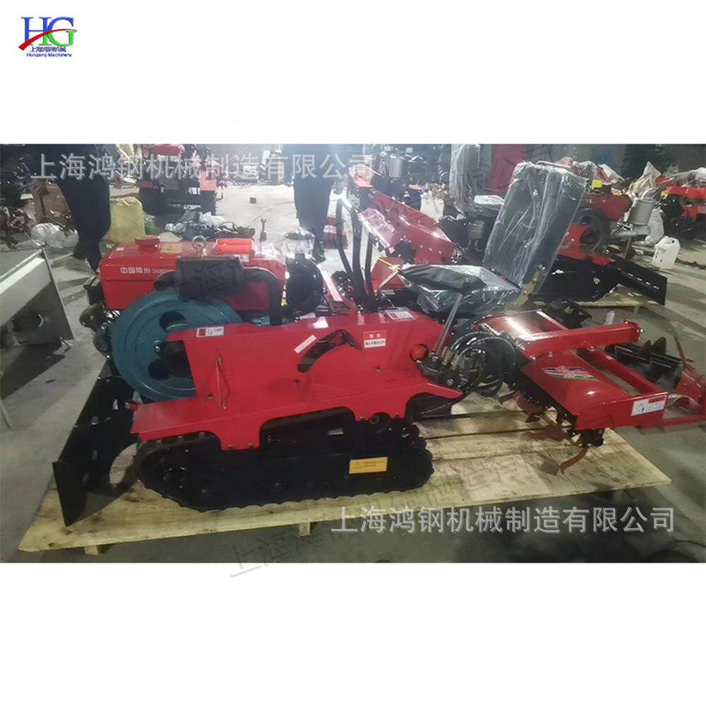 履TZO带式施肥旋耕机蔬果大开棚平地沟回填机柴起垄回填油开沟
