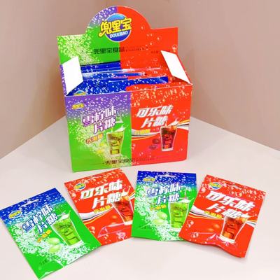 兜里宝雪柠可乐味混合片糖11克包