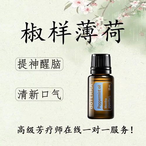 多特瑞椒样薄荷精油提神清洁