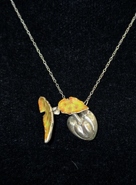 原创设计项链新国风复古纯银中式