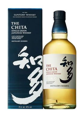 三得利知多单一谷物威士忌日本原瓶进口洋酒带盒THE CHITA 700ml