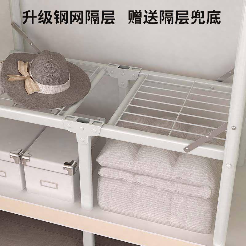 简2易衣柜02用5新款家衣卧室CPV免安装折叠衣柜出租屋用多层收纳