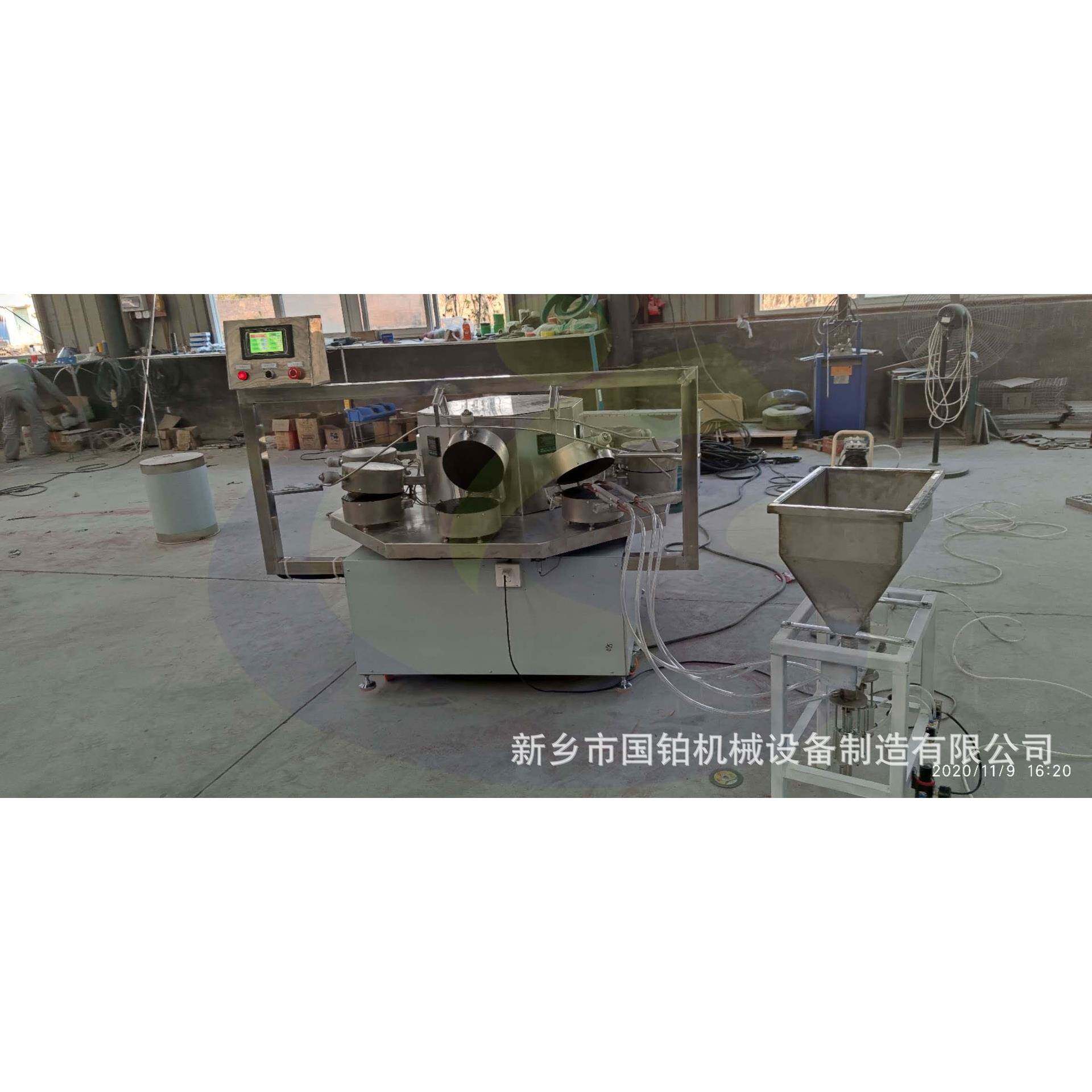 风吹饼制作12模自动旋转蛋卷机赠技术配方仿手工制作蛋卷机