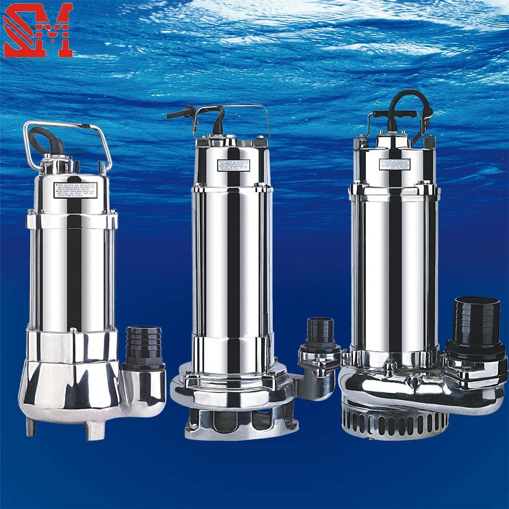 意捷304全不锈钢污水排污泵耐腐蚀泵VN250F/VN750/VN1500/2200F