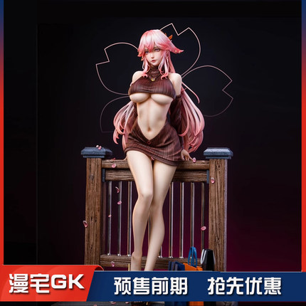 现货 FA日常ver.第二款 原神狐狸 八重神子 二次元双摆手办雕像