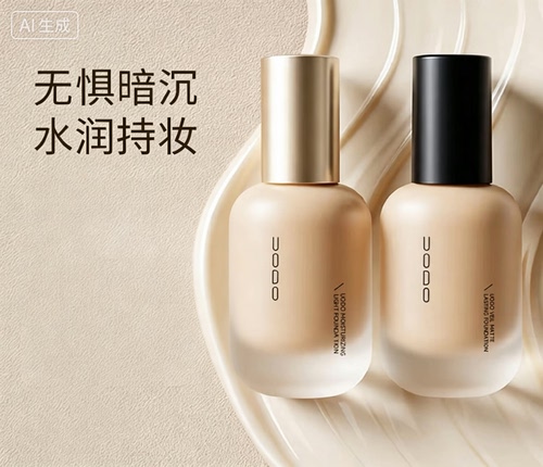 官方正品uodo粉底液混干油皮水润持妆控油 LIJIEYOU持久粉底液