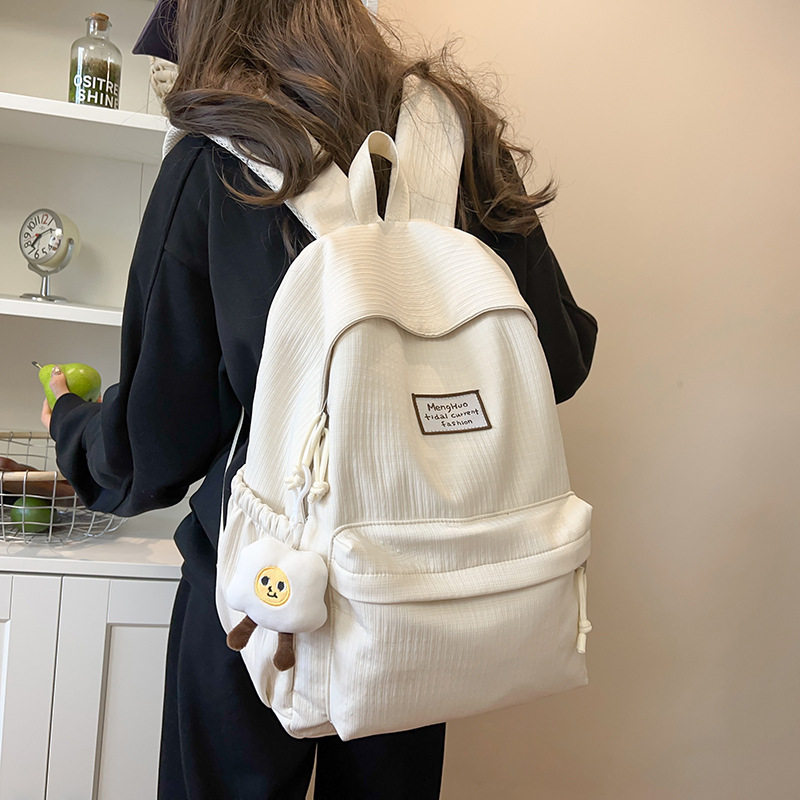 高颜值书包女韩版ins学院风森系