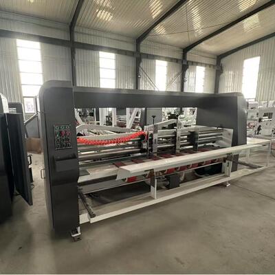 全电脑储存订单一键换单 全自动粘箱机 Box gluing machine