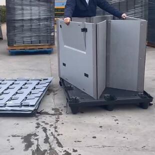 可折叠围板箱工厂循环周转箱天地盖围板箱可折叠刀卡内衬防水防潮