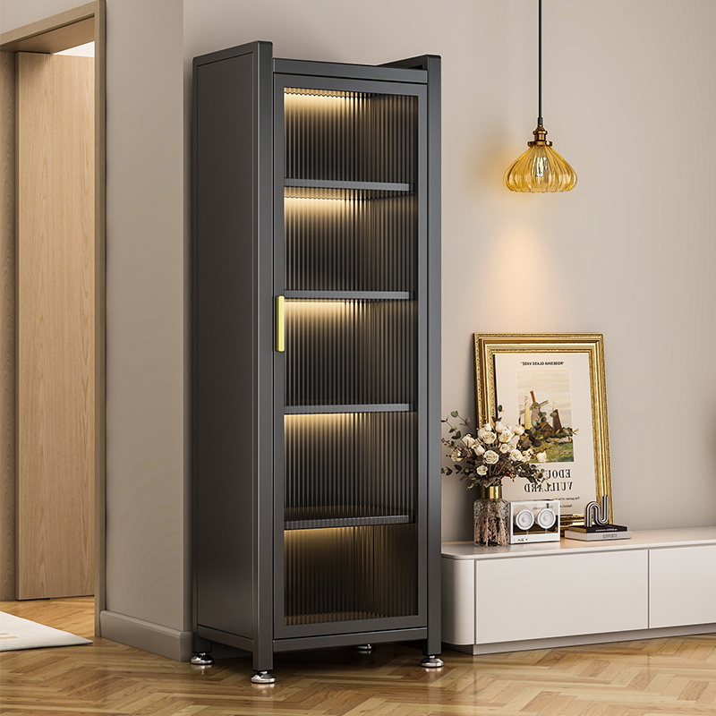 钢制书柜落地置物架多功能储物柜