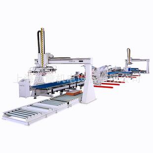 重型XYZ龙门上下料吸盘上料机伺服机械手二工位码垛机自动化连线