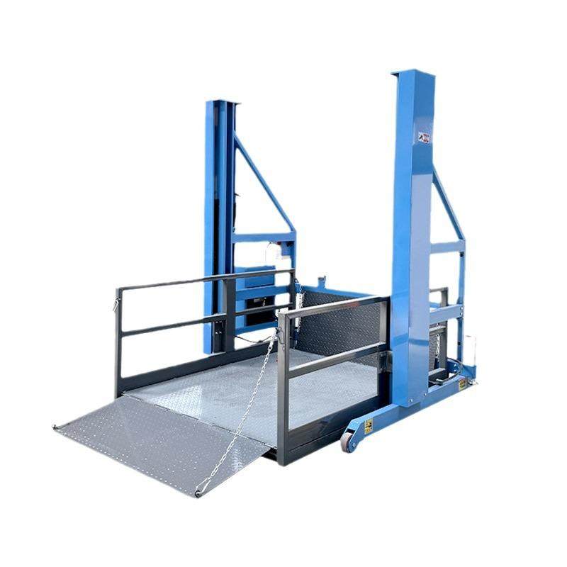 厂房升降车集装箱装卸货升降平台装卸车升降台移动式卸货平台