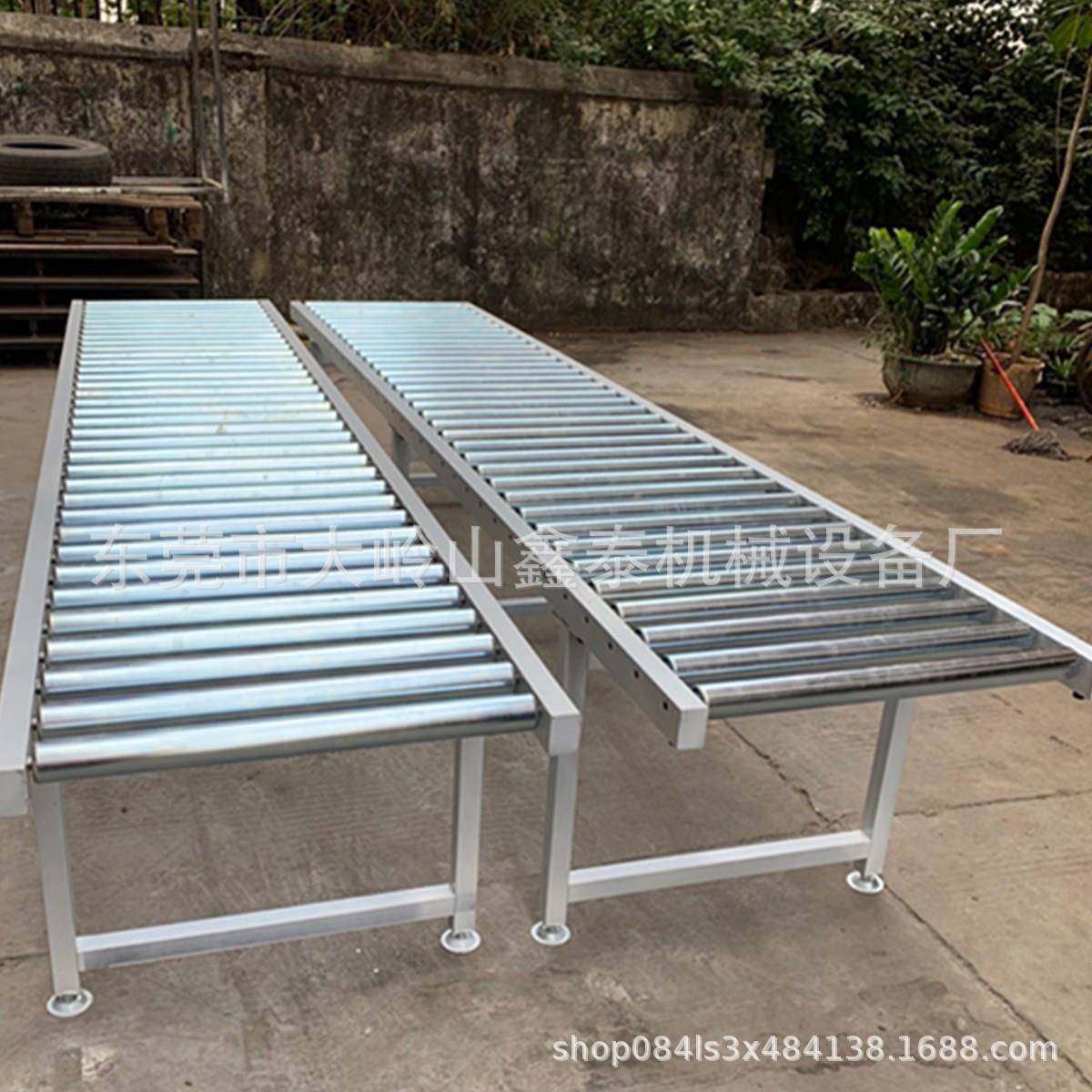 物流快递分拣线无动力输送机下料辅助线无动力滚筒输送线,搬运/仓储/物流设备,输送机,淘宝优惠券,粉丝福利购,淘宝优惠卷