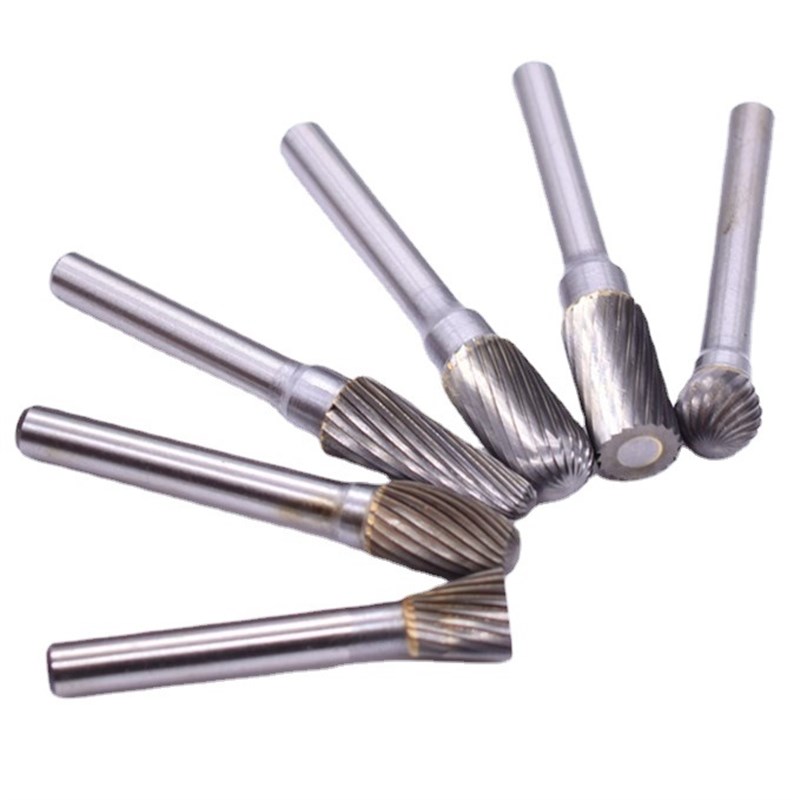 硬质合金旋转锉 钨钢磨头 6*1B0旋转 金属打磨头单双6mm柄