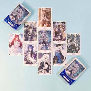 明日方舟LOMO卡动漫应援周边自印3寸LOMO卡片40张照片卡明信片贴