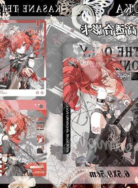 重音kasane teto透卡挂件周边二次元同人合影卡拍照打卡收藏痛包X