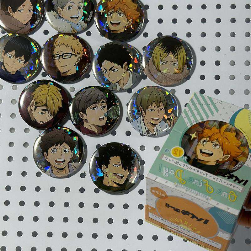 日谷排球少年散货孤独摇滚吧唧偶像活动新秋冬徽章防风铃日向翔阳