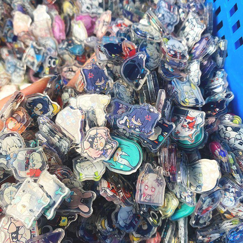 明日方舟2cm亚克力贴片片 手工DIY耗材料配件称斤可爱卡通礼物