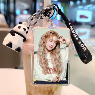 (G)I-DLE组合宋雨琦钥匙扣图片定制玩偶公仔挂件书包小挂绳