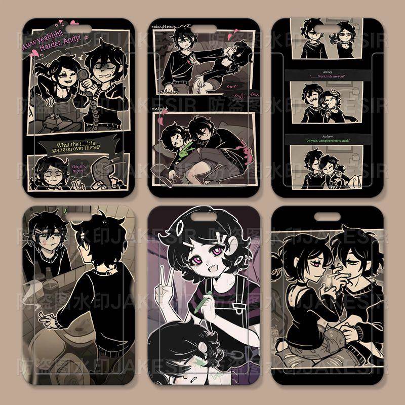 安迪和莉莉的棺材周边学生滑盖卡套饭卡公交卡身份证件保护套礼物