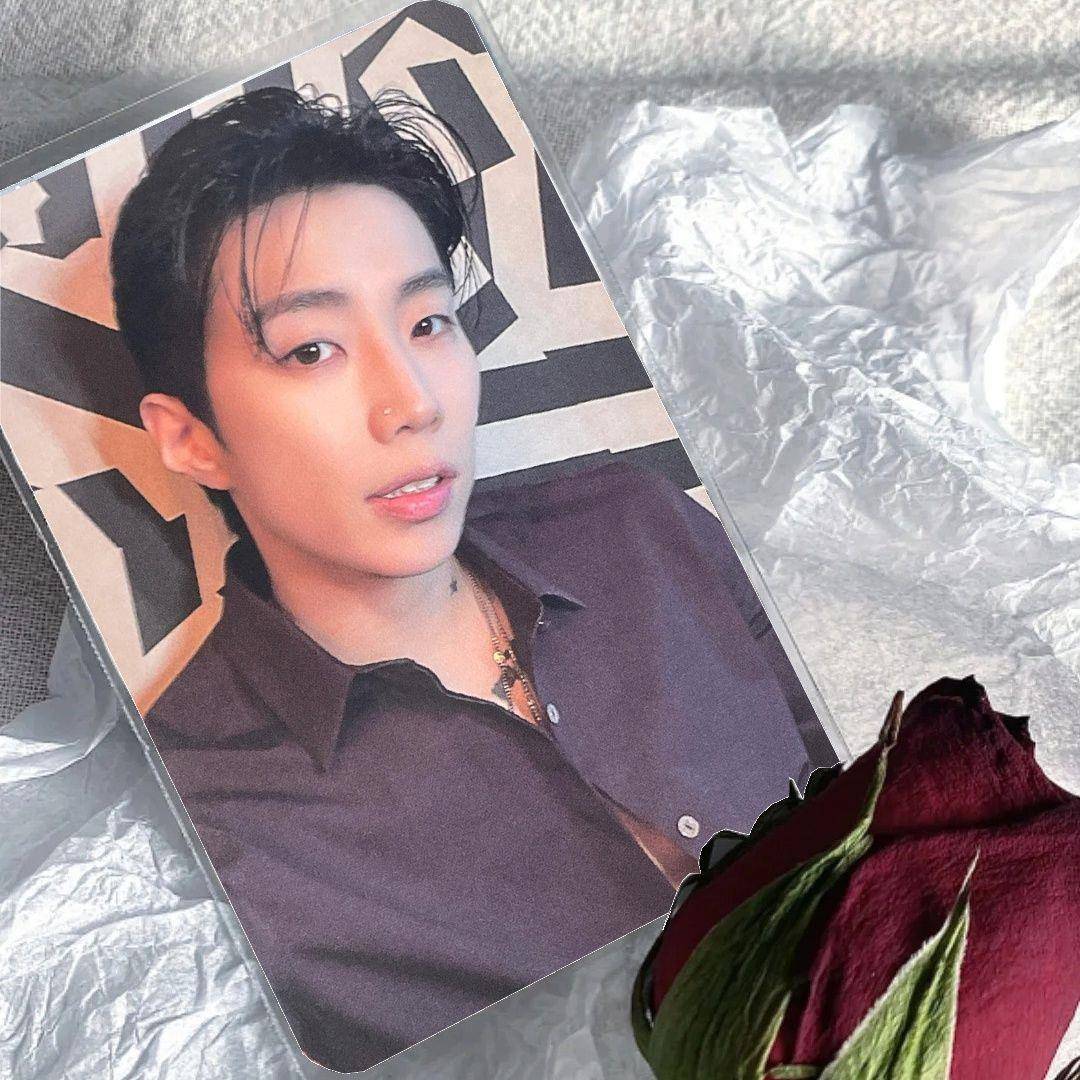 新款小红书同款Jaypark朴宰范明星小卡三寸自印明星周边