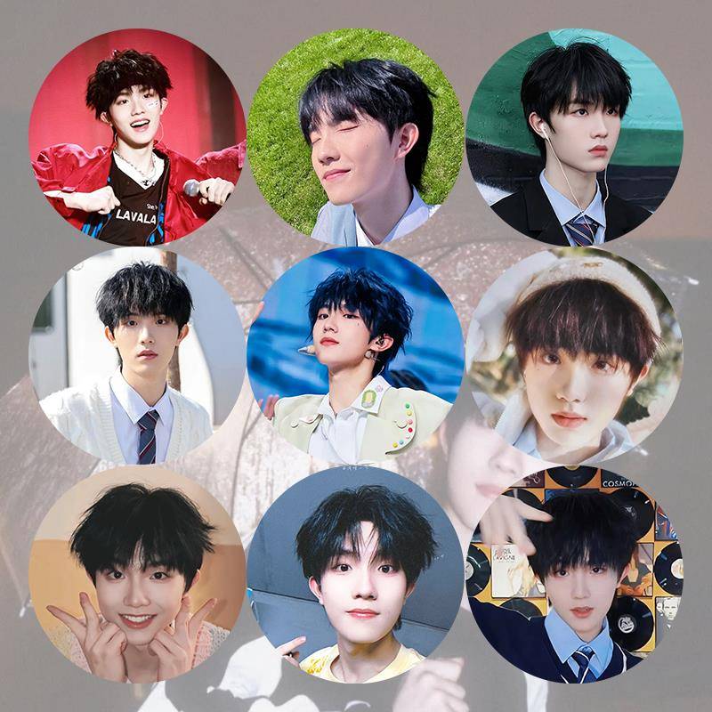 苏新皓周边TF家族三代徽章吧唧58mm马口铁胸章挂件生日礼物