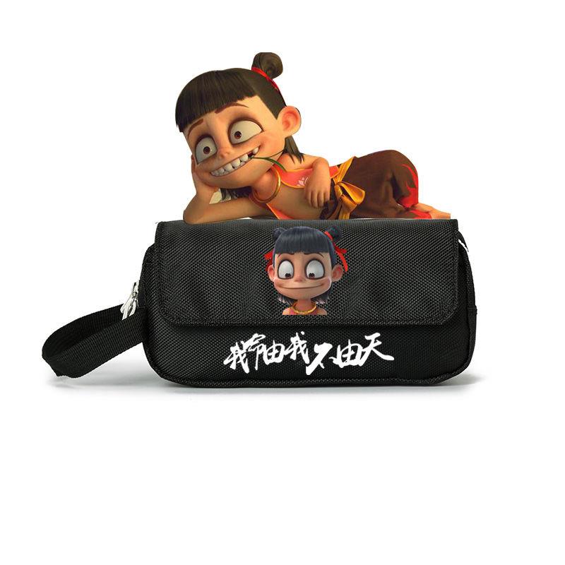 【双层空间分类方便】哪吒之魔童降世笔袋动漫周边敖丙藕饼周边男