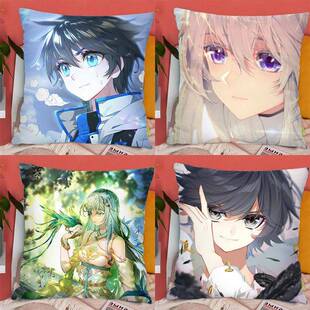 斗罗大陆抱枕龙王传说唐舞麟古月娜双面创意牀头枕头礼物靠垫