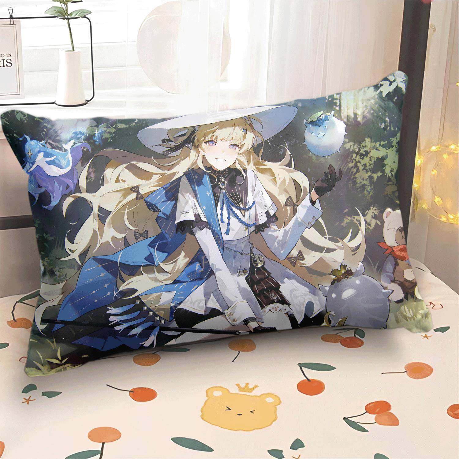 【PP棉材质】菲比鸣潮周边抱枕沙发装饰枕头动漫二次元周边靠枕宿