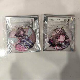 日谷散货 弹丸论破 七海千秋天使与恶魔头像半身吧唧一对 赠原袋