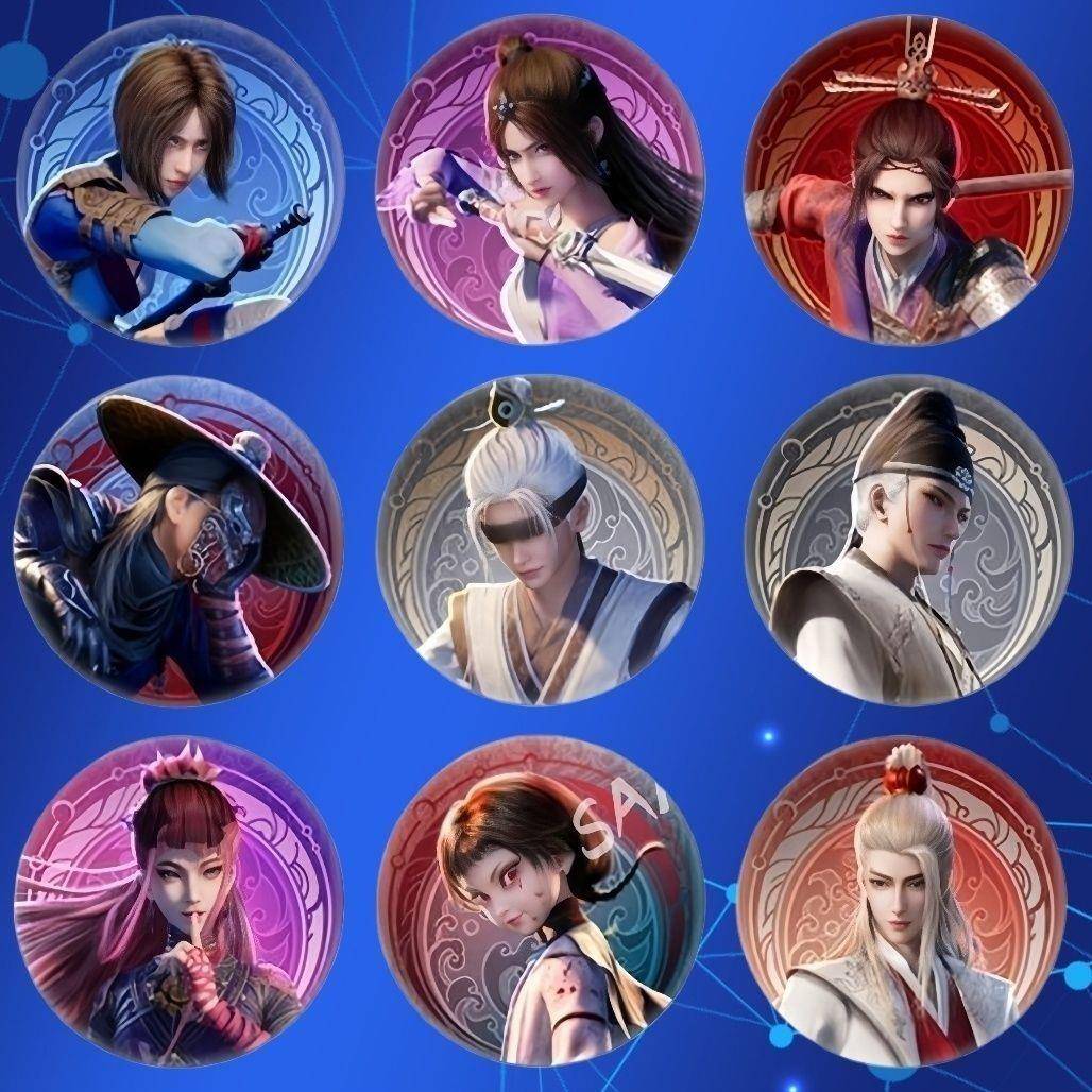 画江湖之不良人周边第六季新款李星云姬如雪降臣高颜值自制吧唧