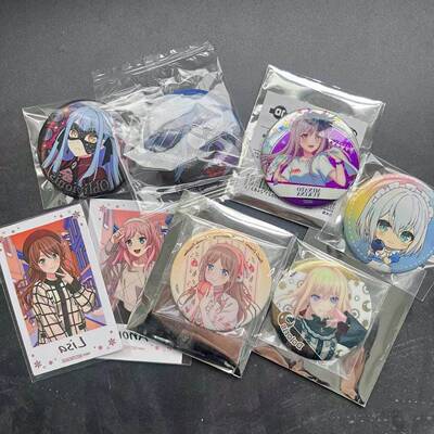 日谷散货BanG Dream长崎素世 丰川祥子 凑友希那吧唧徽章拍立得