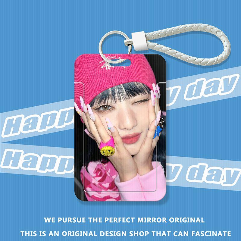 金米妮Minnie学生滑盖卡套饭卡公交卡证件保护套门禁卡校园卡收纳