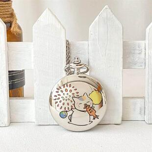 夏目友人帐怀表猫咪老师可爱二次手表挂件饰品动漫周边礼物