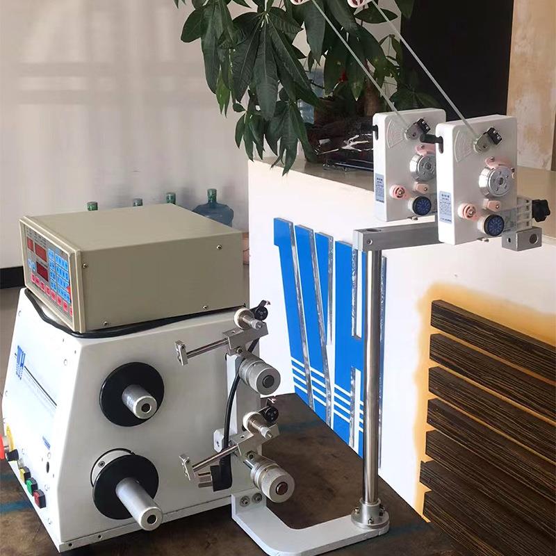 数位电双绕电线机-800ICN轴C机加装张力器包胶台现货机绕线机