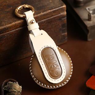 双缝线宝马mini车钥匙套迷你cooper countryman专用真皮保护壳扣