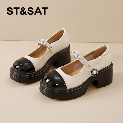 星期六2025秋季新款超火玛丽珍鞋