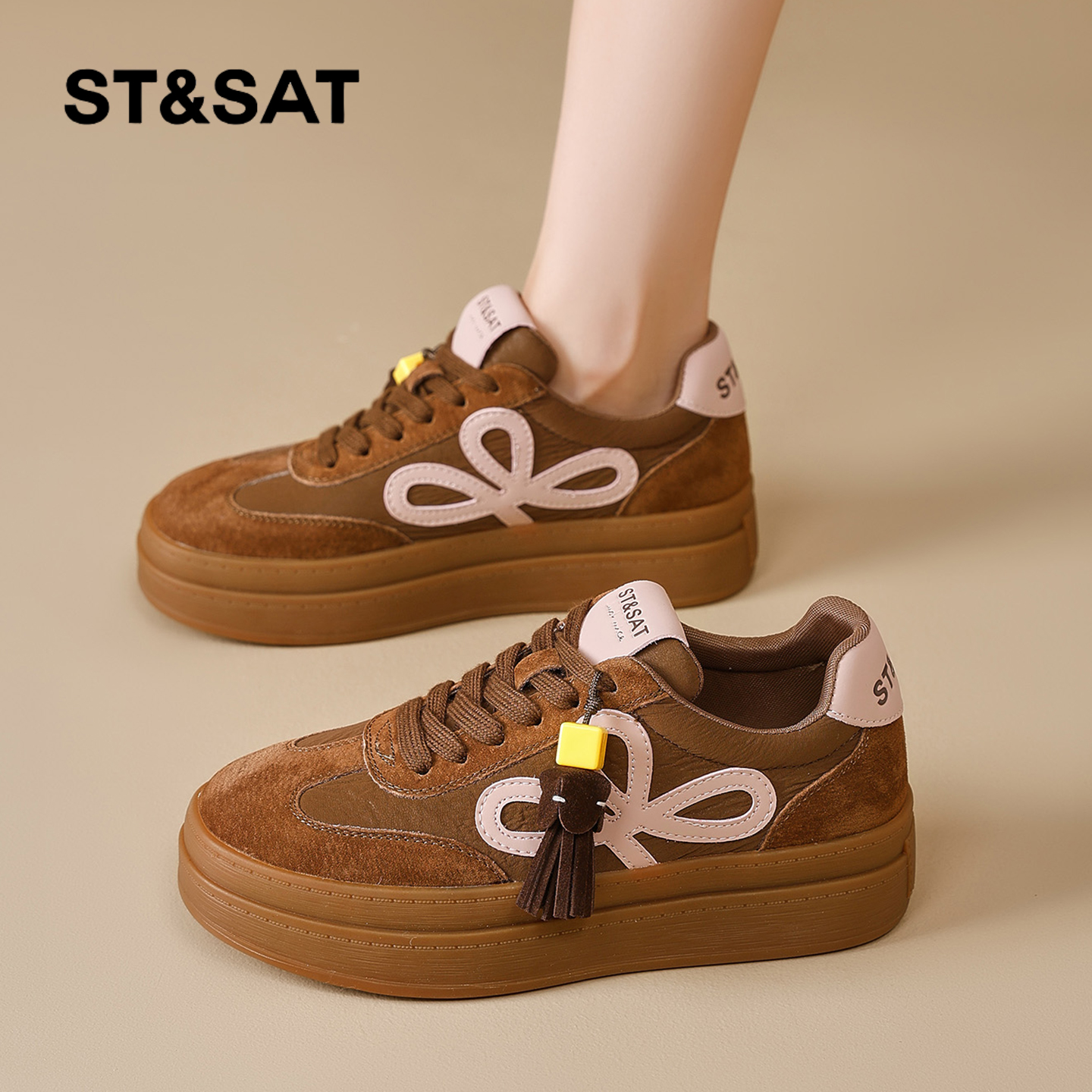 星期六时尚气质百搭超火增高女士