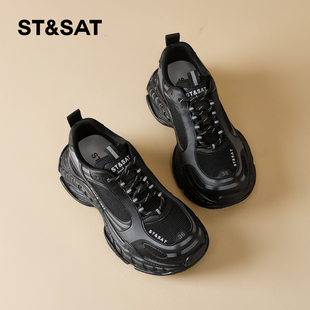 星期六老爹鞋女冬2025冬季新款女鞋女款爆款冬款巨好看女士运动鞋