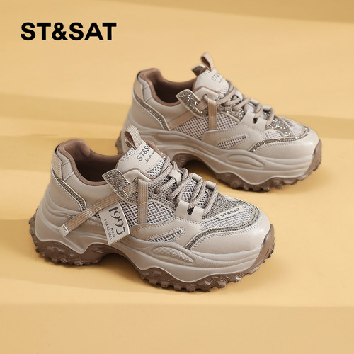 星期六时尚气质百搭超火德训秋鞋